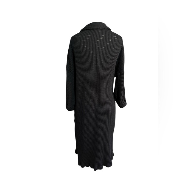 FREE PEOPLE Pacific Midi Dress - Black in Size Medium - Picture 6 of 7